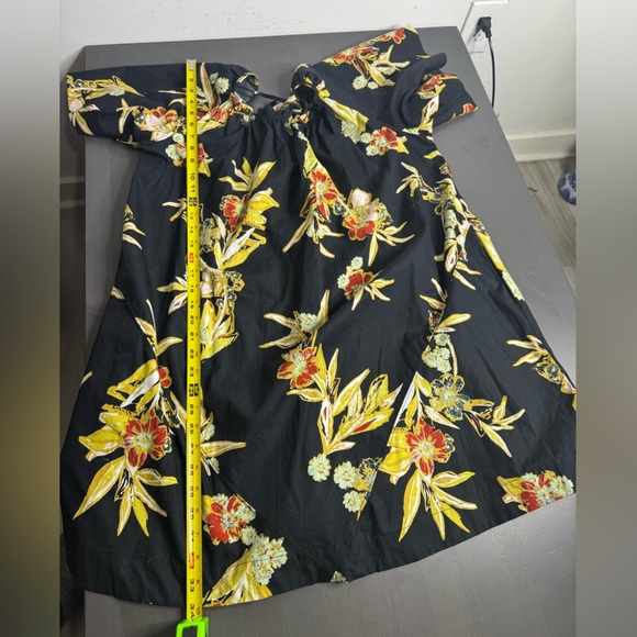 Free People Jodie Floral Tunic Dress Black print - Picture 10 of 10